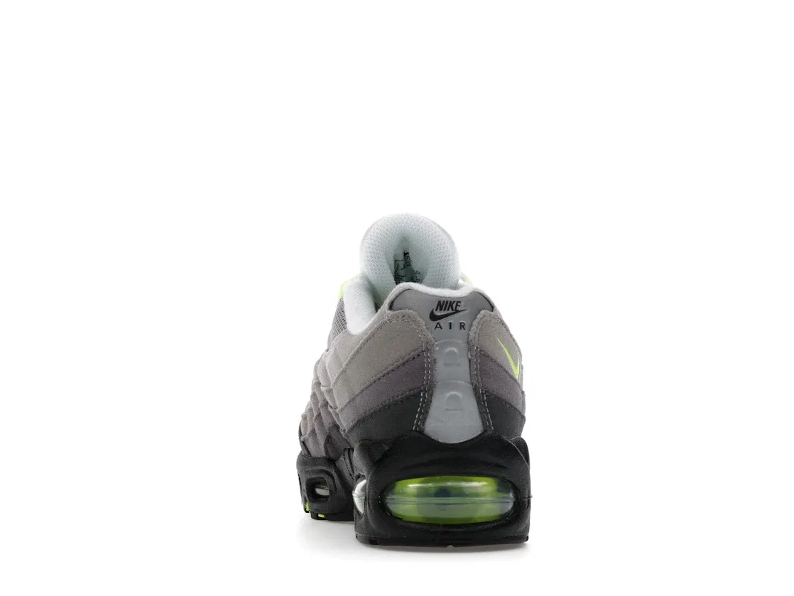 Детские кроссовки Lifestyle с большой воздушной подушкой Nike Air Max 95 Big Bubble Neon 2026 Nike, Color: Black/Neon Yellow/Cool Grey — фото 4