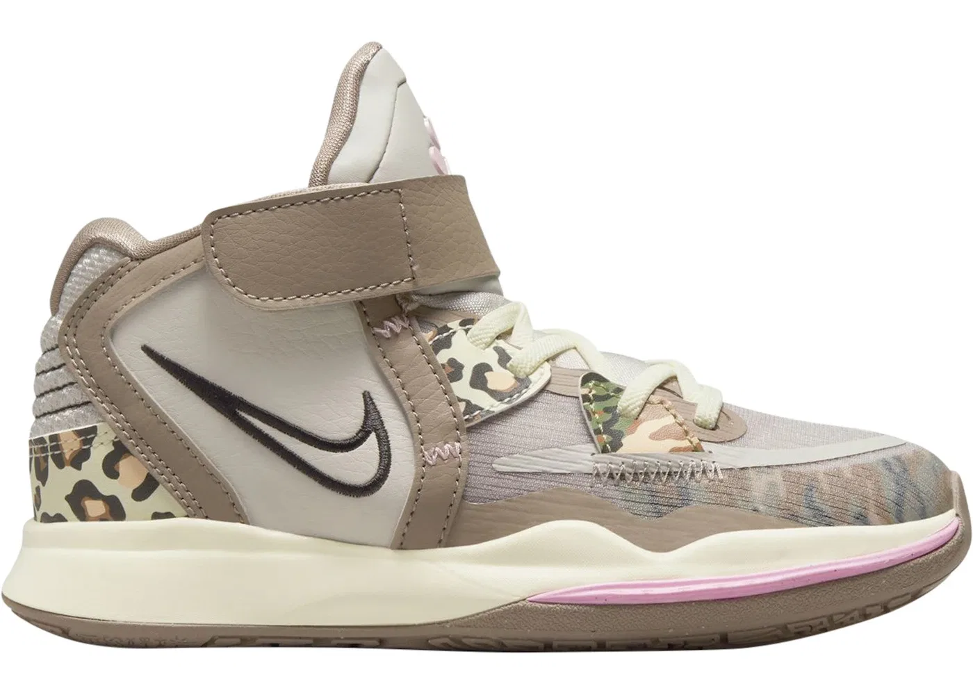 Детские кроссовки для баскетбола Nike Kyrie Infinity, Light Iron Ore/Black/Moon Fossil