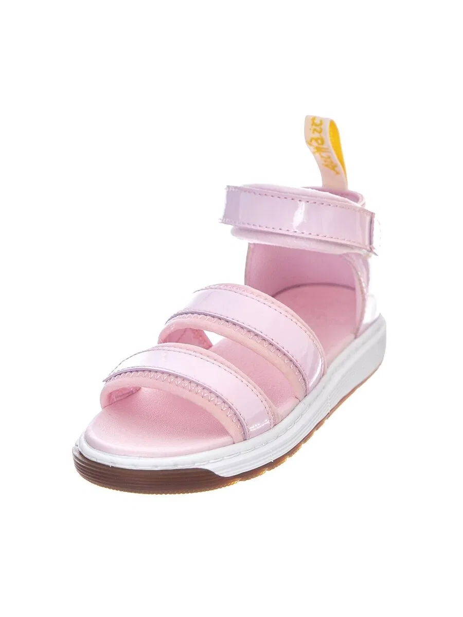 Сандалии Dr. Martens 'Baby Marabel Sandals' в розовом цвете