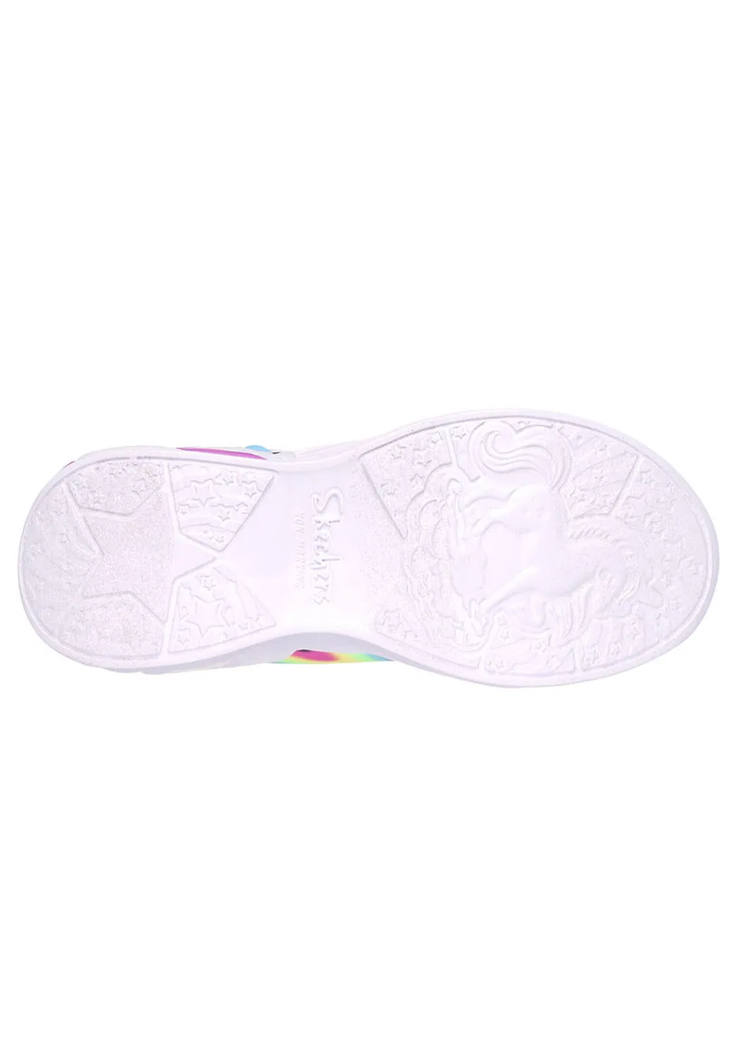 Детские кроссовки для девочек со светящимся эффектом Unicorn Dreams Skechers, Цвет Bunt — фото 4