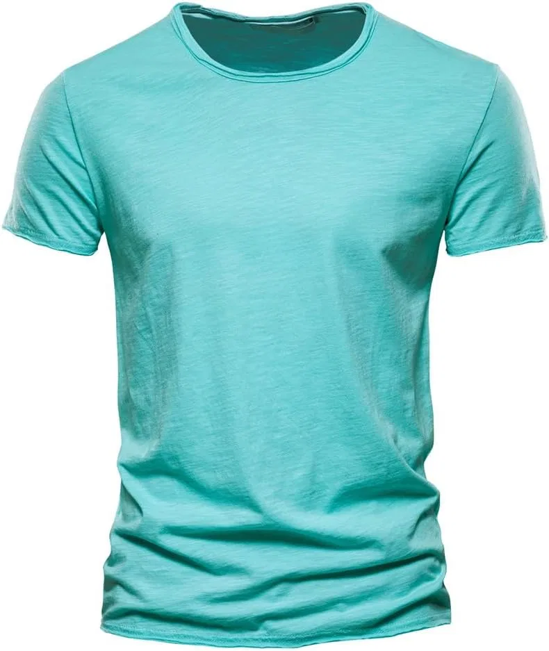 Мужская футболка с V-образным вырезом Muscle Fit, Light Green