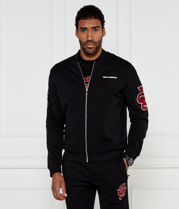 

Свитер Regular fit Karl Lagerfeld, черный