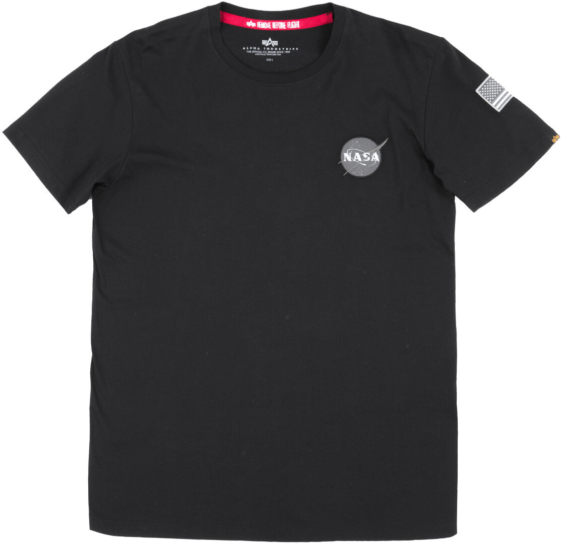 

Футболка Alpha Industries Space Shuttle, черная