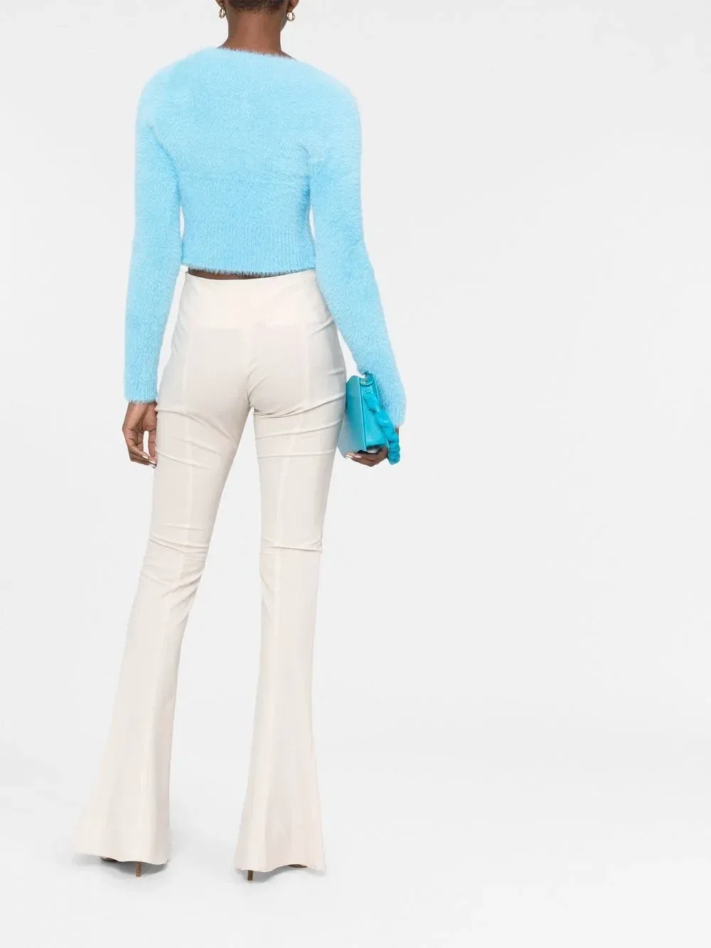 Кардиган La Maille Neve Manches Longue Jacquemus, синий — фото 4