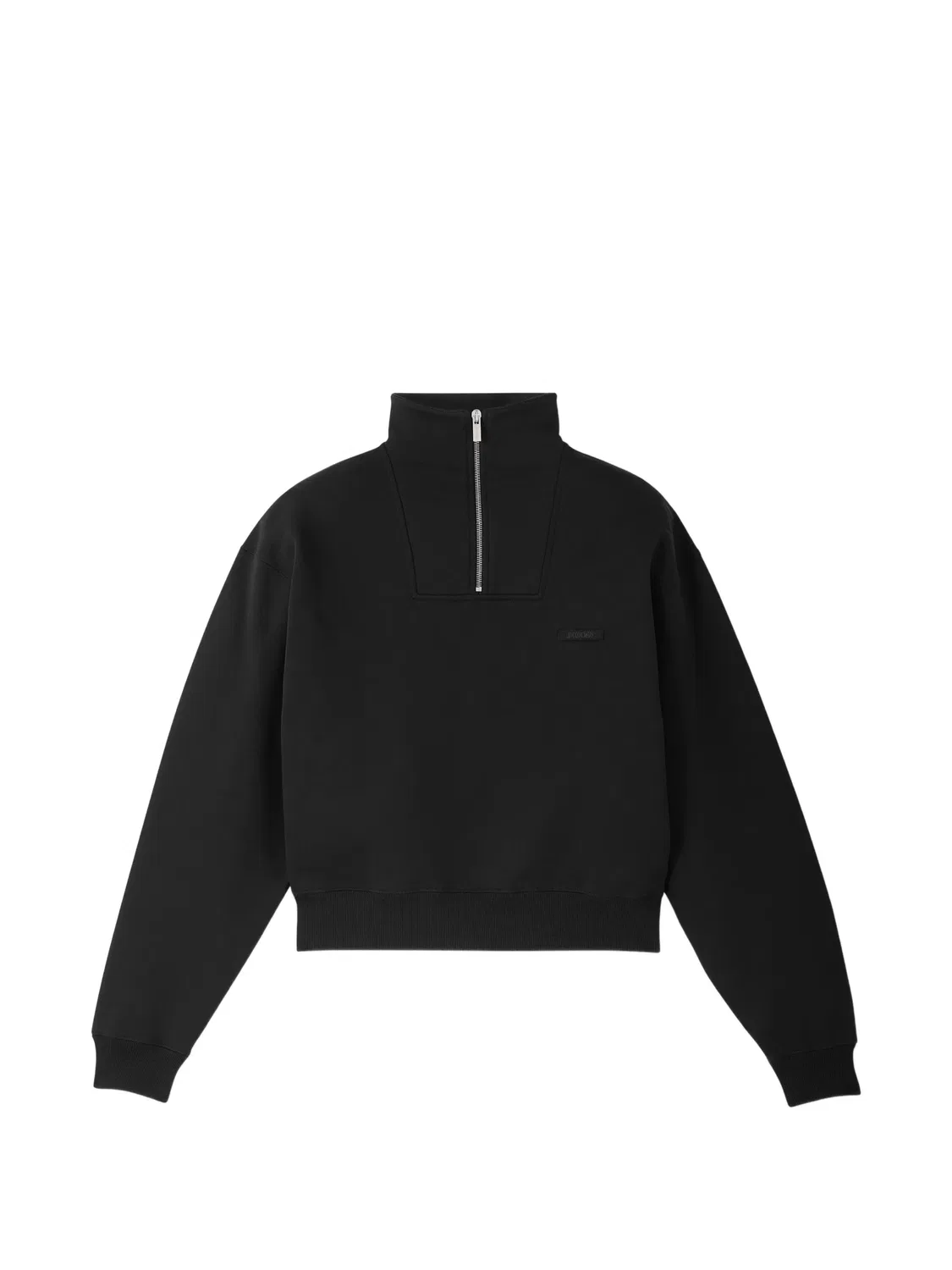 Jacquemus Свитшот на молнии, черный
