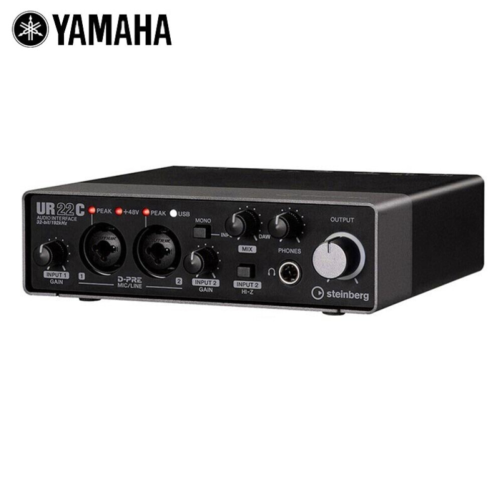 

Звуковая карта Yamaha UR22C стандартная комплектация