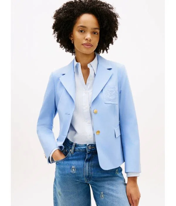Женский пиджак Slim Fit Tommy Hilfiger, Azzurro