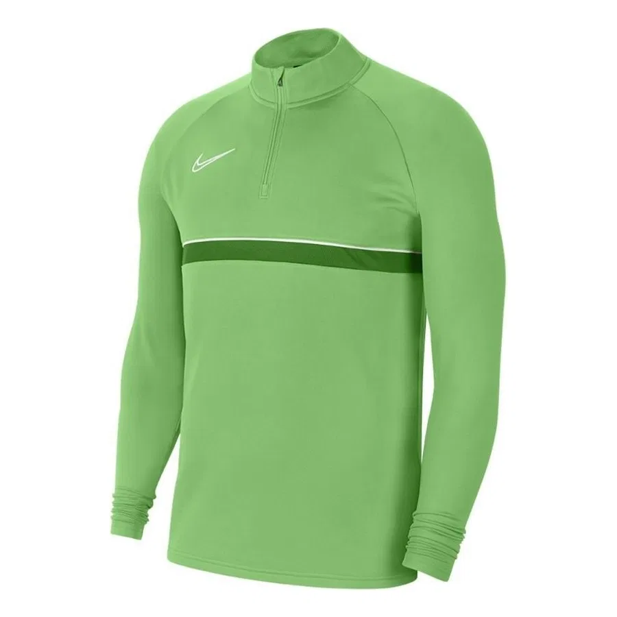 Мужской свитшот Nike с длинным рукавом, модели Nk Df ACD21 Dril Top, Зеленый