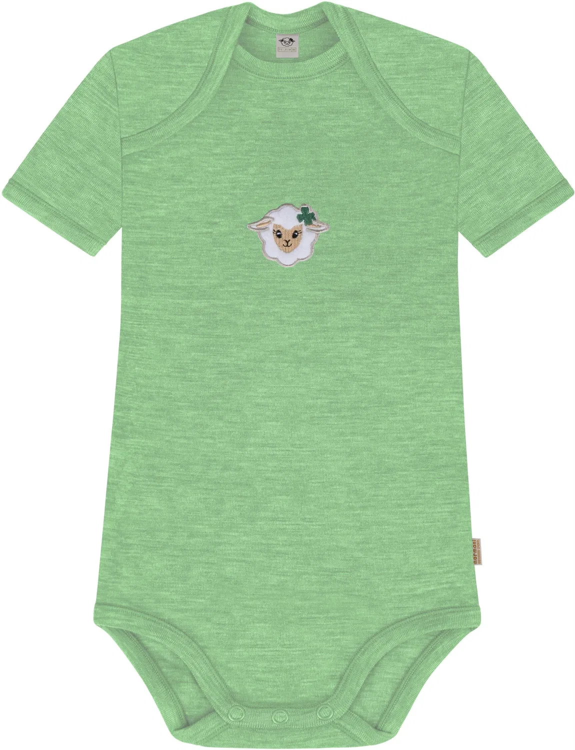 Боди детское с коротким рукавом Tauranga Normani Outdoor Sports, зеленый