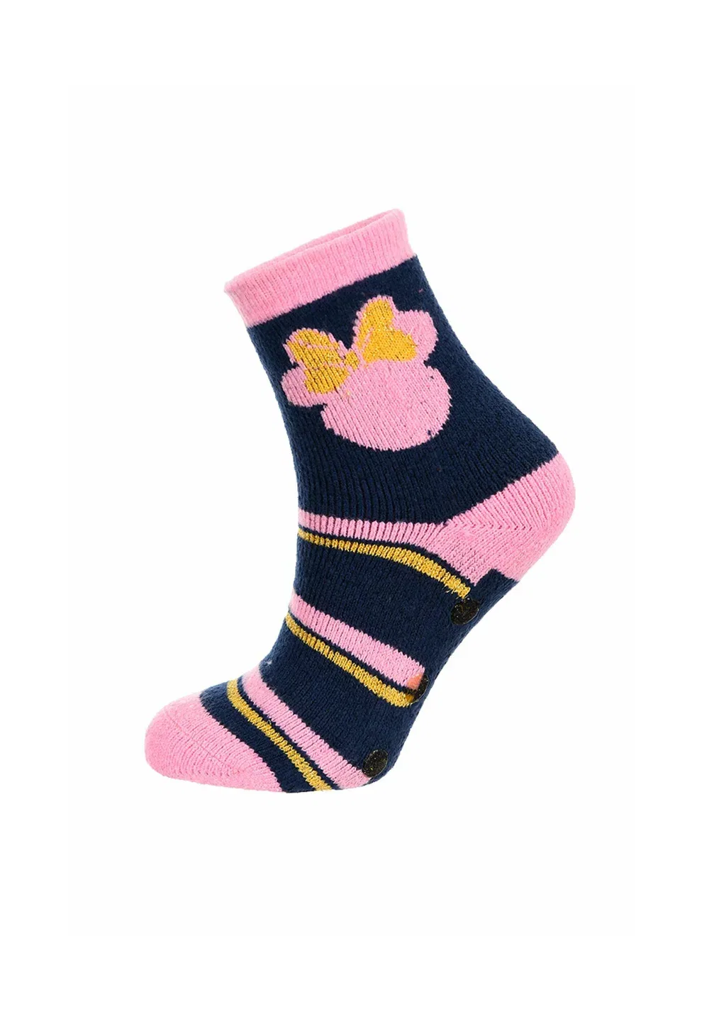 Минни Маус Kinder Mädchen Abs Socken 2 пары - носки-кроссовки Mickey & Minnie, Mehrfarbig — фото 4