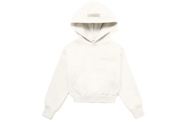 Детский свитшот с длинным рукавом Fear Of God Essentials, Beige Gray