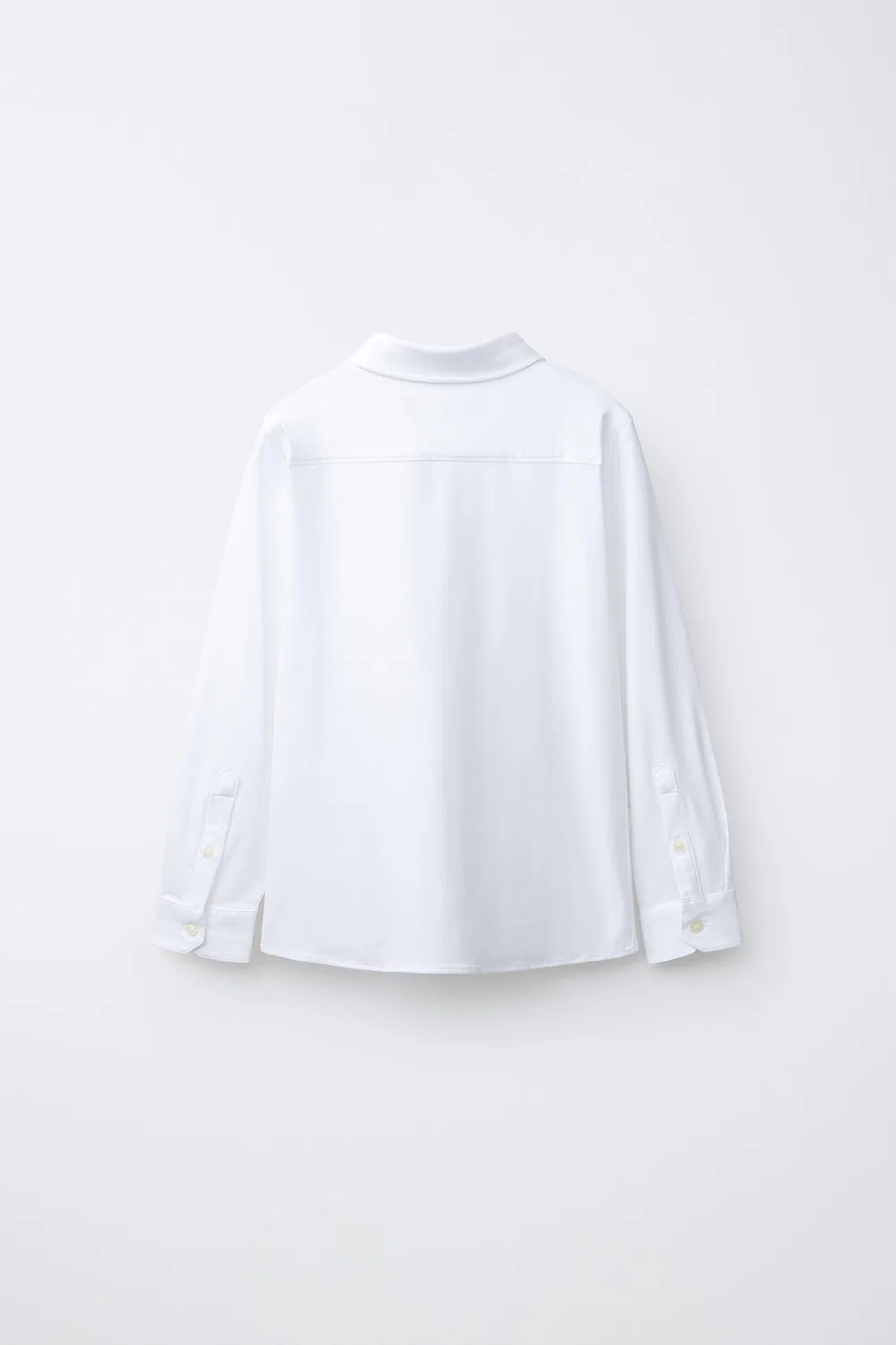 СУПЕРЭЛАСТИЧНАЯ РУБАШКА ZARA, White — фото 2