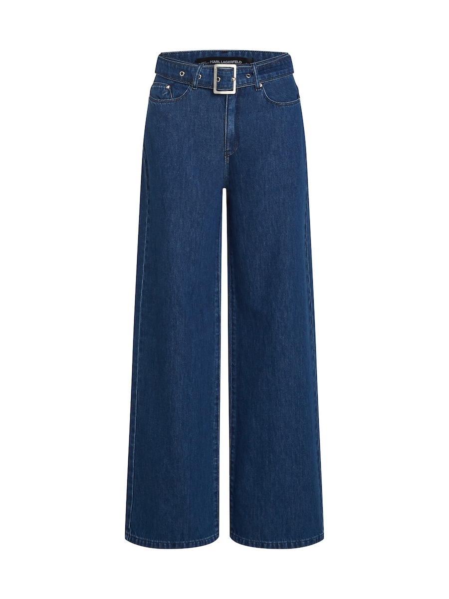 

Джинсы с широкими штанинами Karl Lagerfeld, Blue Denim