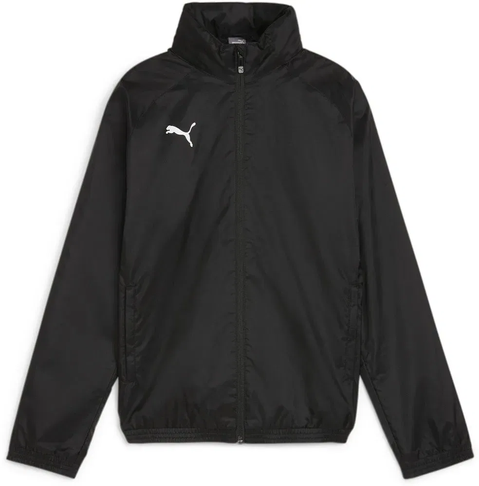 Тренировочная куртка TeamGoal Allweather Jacket Jr Puma, черный