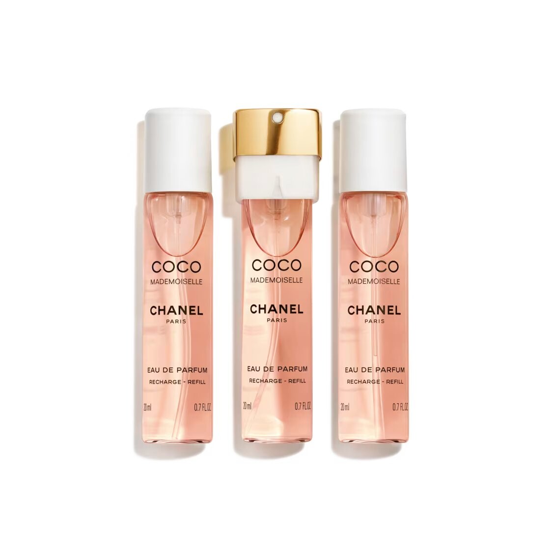 

Набор сменных флаконов парфюмерной воды Chanel Coco Mademoiselle, 3x20 мл
