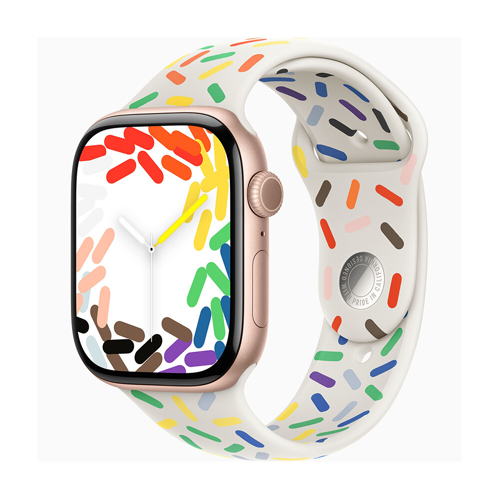 

Умные часы Apple Watch Series 10 (GPS), 46 мм, Rose Gold Aluminum Case/Pride Edition Sport Band - M/L, Белый, Умные часы Apple Watch Series 10 (GPS), 46 мм, Rose Gold Aluminum Case/Pride Edition Sport Band - M/L
