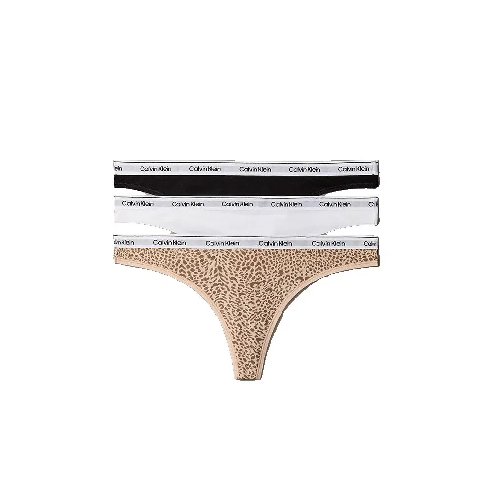 Трусы Calvin Klein, комплект 3 шт, мультиколор