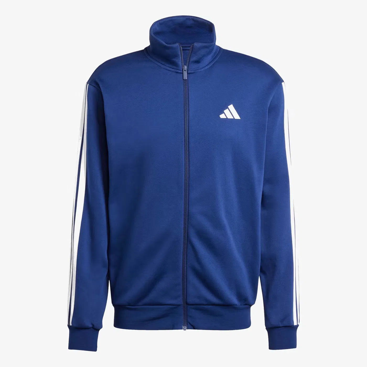 Спортивный костюм из флиса с длинным рукавом 3-Stripes Adidas, темно-синий