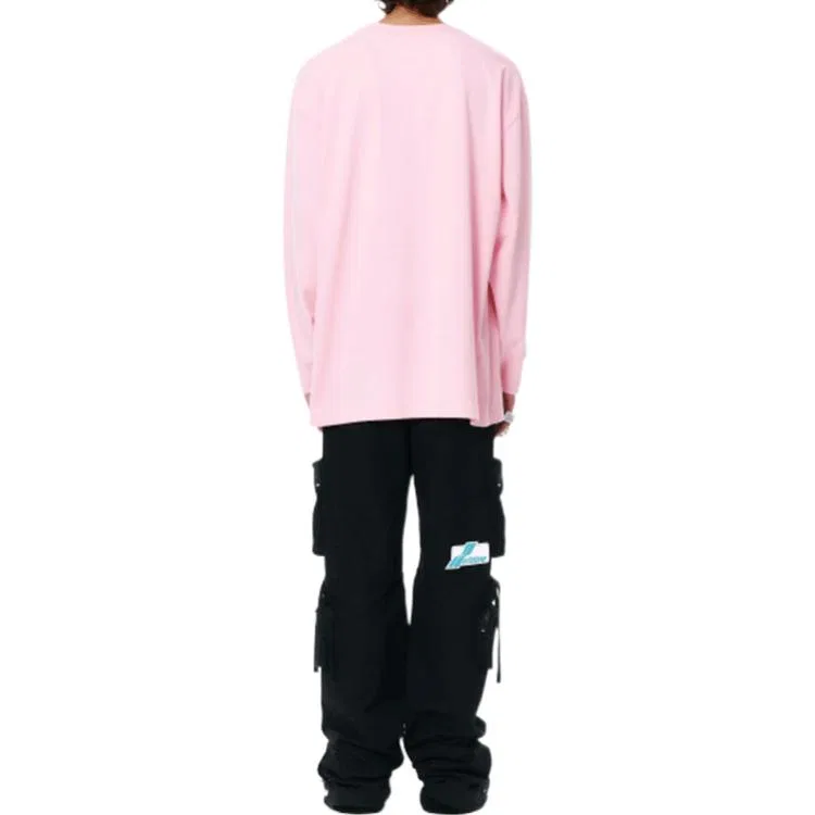 Футболка детская с круглым вырезом WE11DONE, Pink — фото 4
