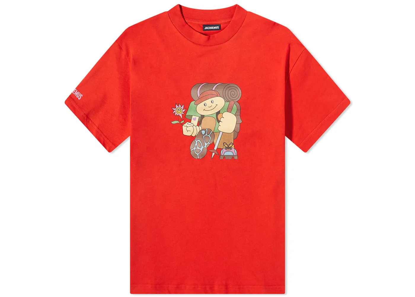Мужская футболка с принтом T-Shirt Jacquemus, Red