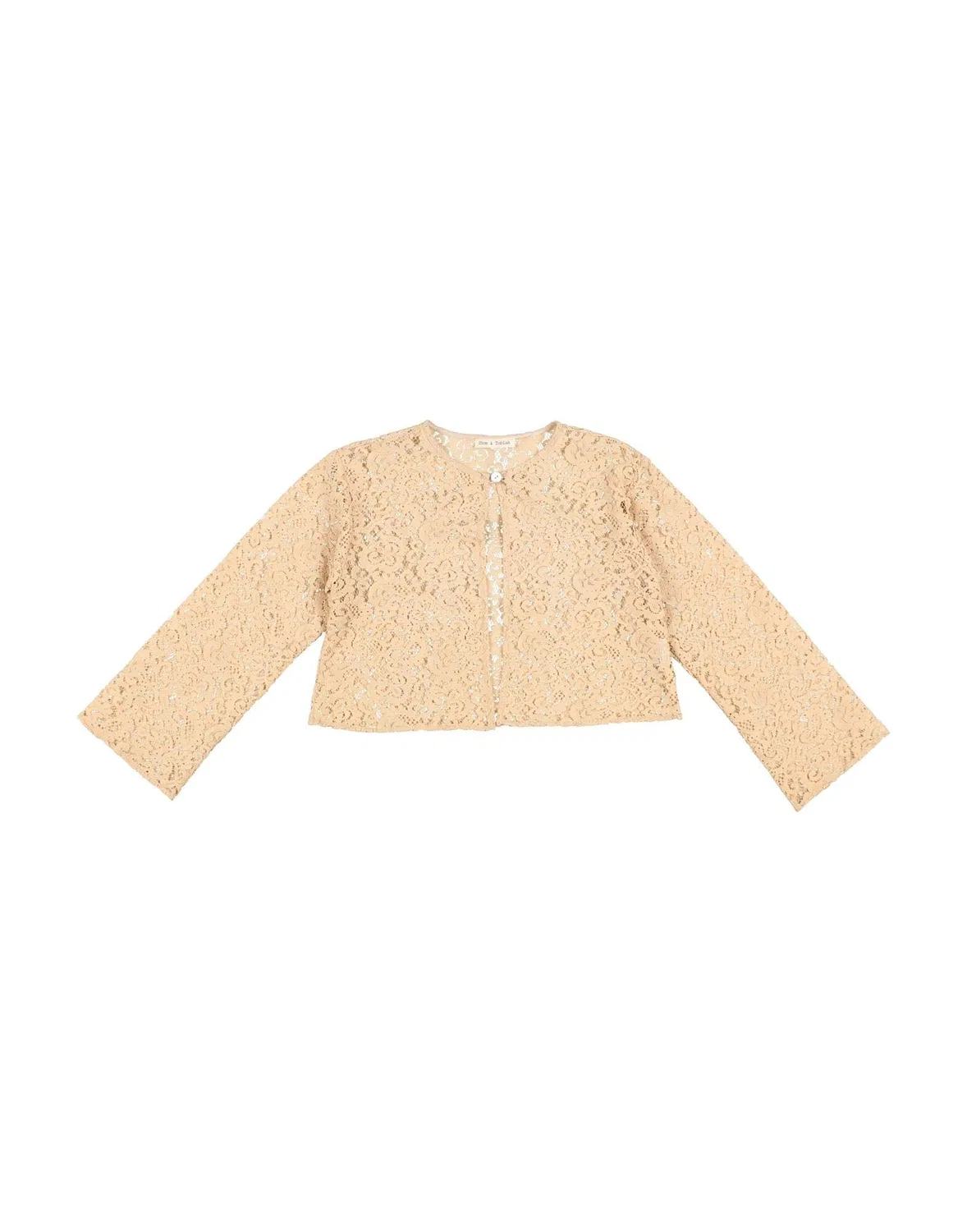 Жакет с вышивкой Broderie Anglaise Zhoe & Tobiah, бежевый