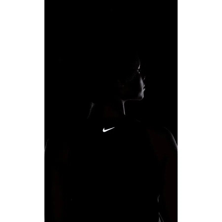 Спортивный топ-майка Nike Running Miler Run Training Tank Top, Черный — фото 3
