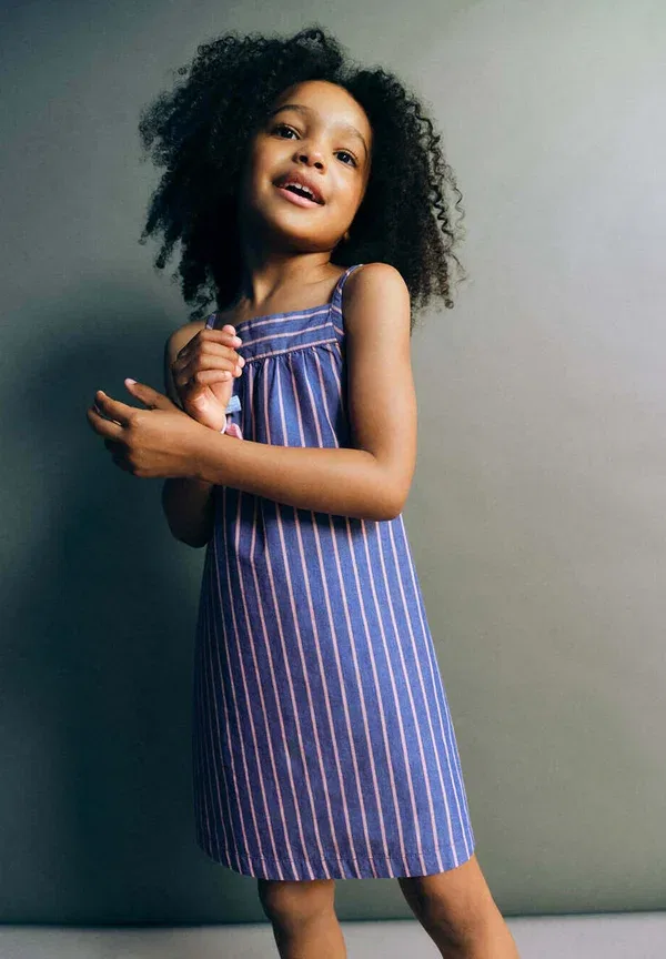 Детское платье Mango Kids, синий