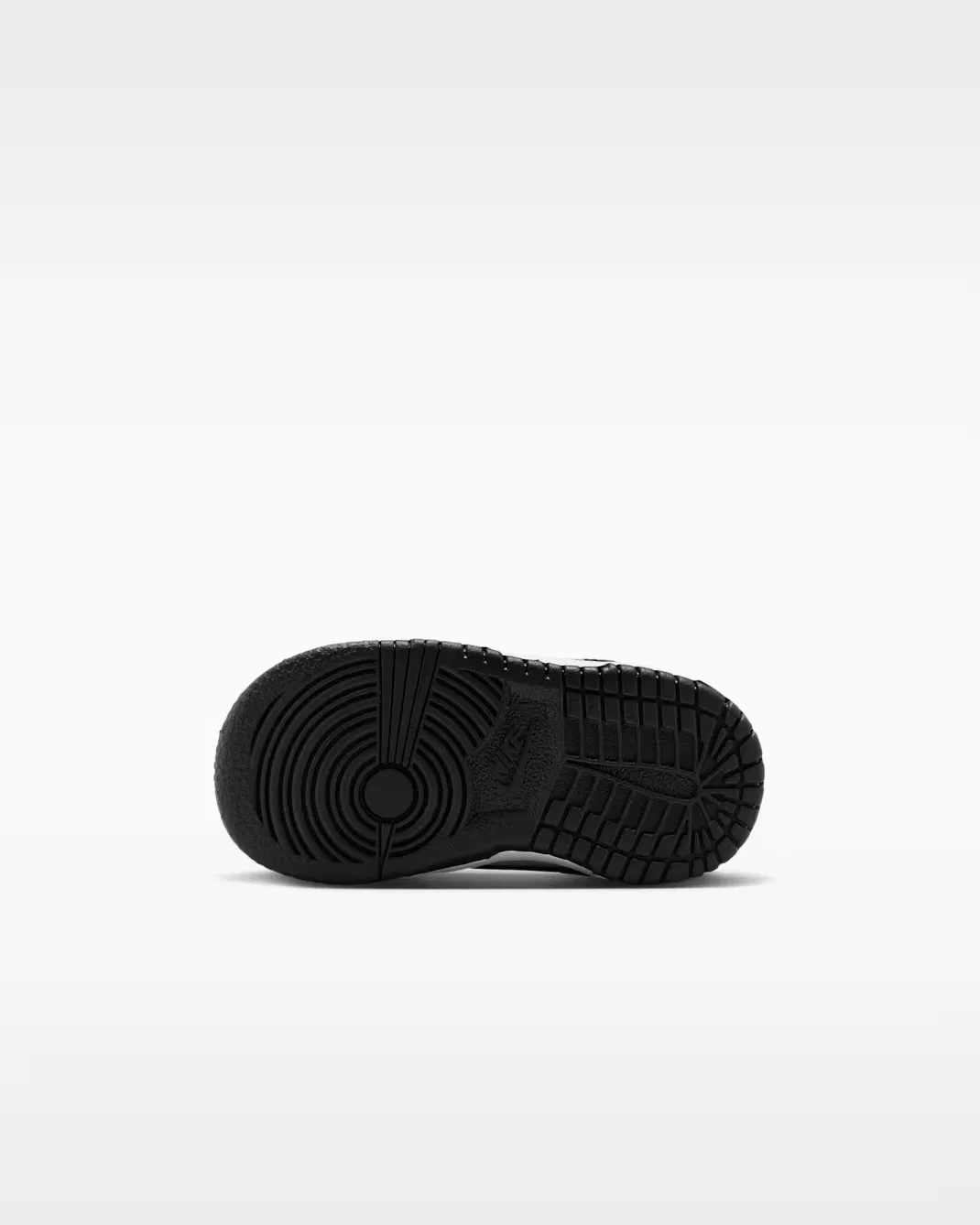 Детская/подростковая обувь Nike Dunk Low, White/White/Black — фото 2