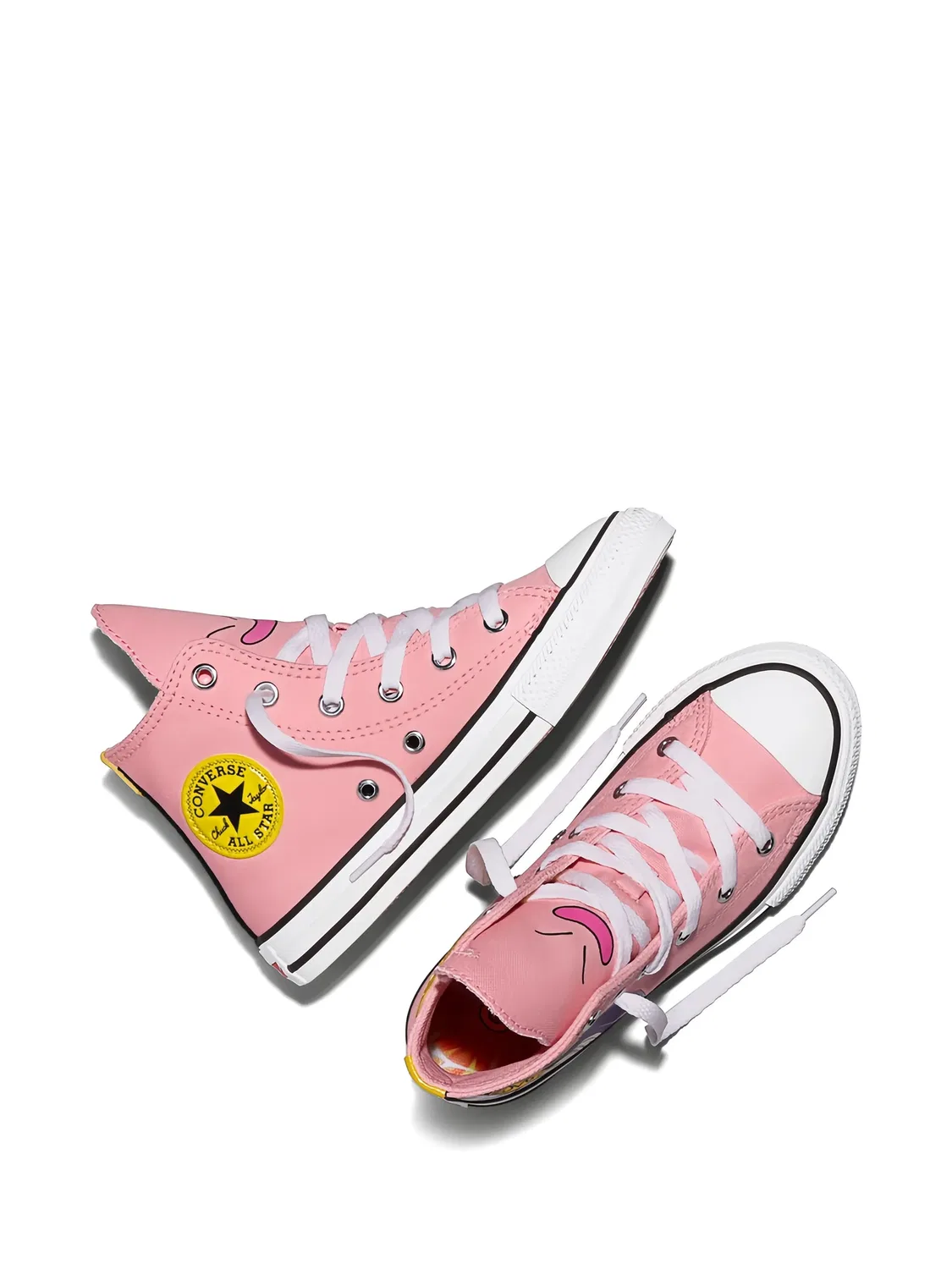Высокие кеды Chuck Taylor All Star из коллаборации с Dragon Ball Z Majin Buu Converse Kids, розовый — фото 2