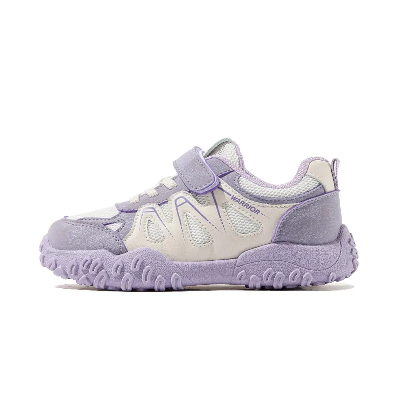 Детские кроссовки с длинным рукавом Beige Purple WARRIOR