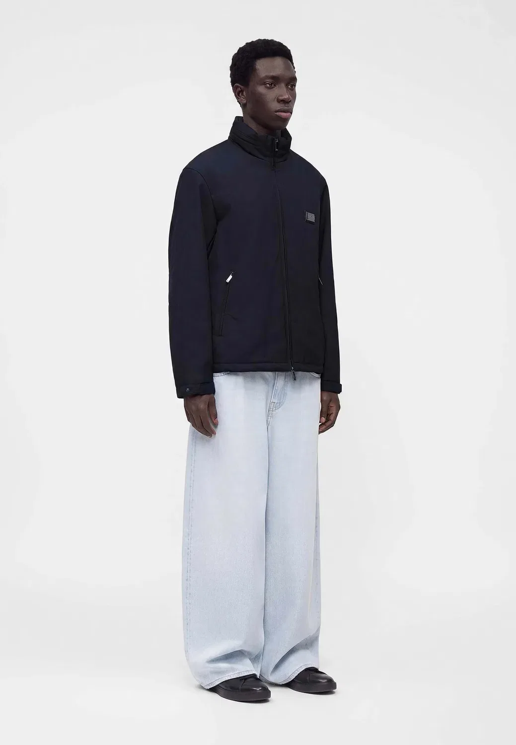 Куртка-Блузон - легкая куртка Emporio Armani, Blu Navy — фото 4