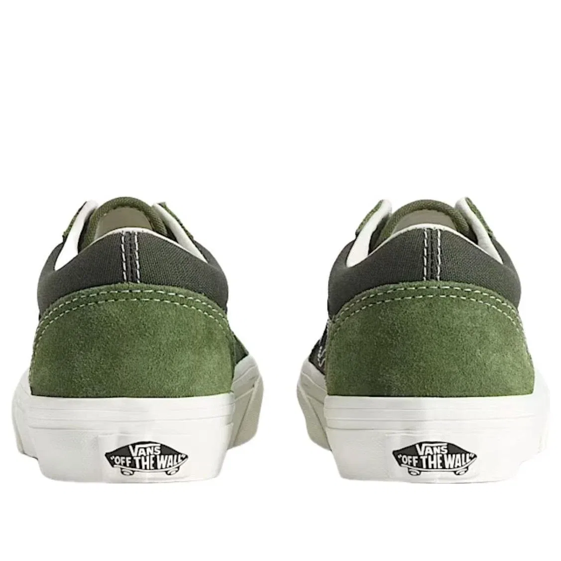 Детские кеды Old Skool Vans, зеленый — фото 4