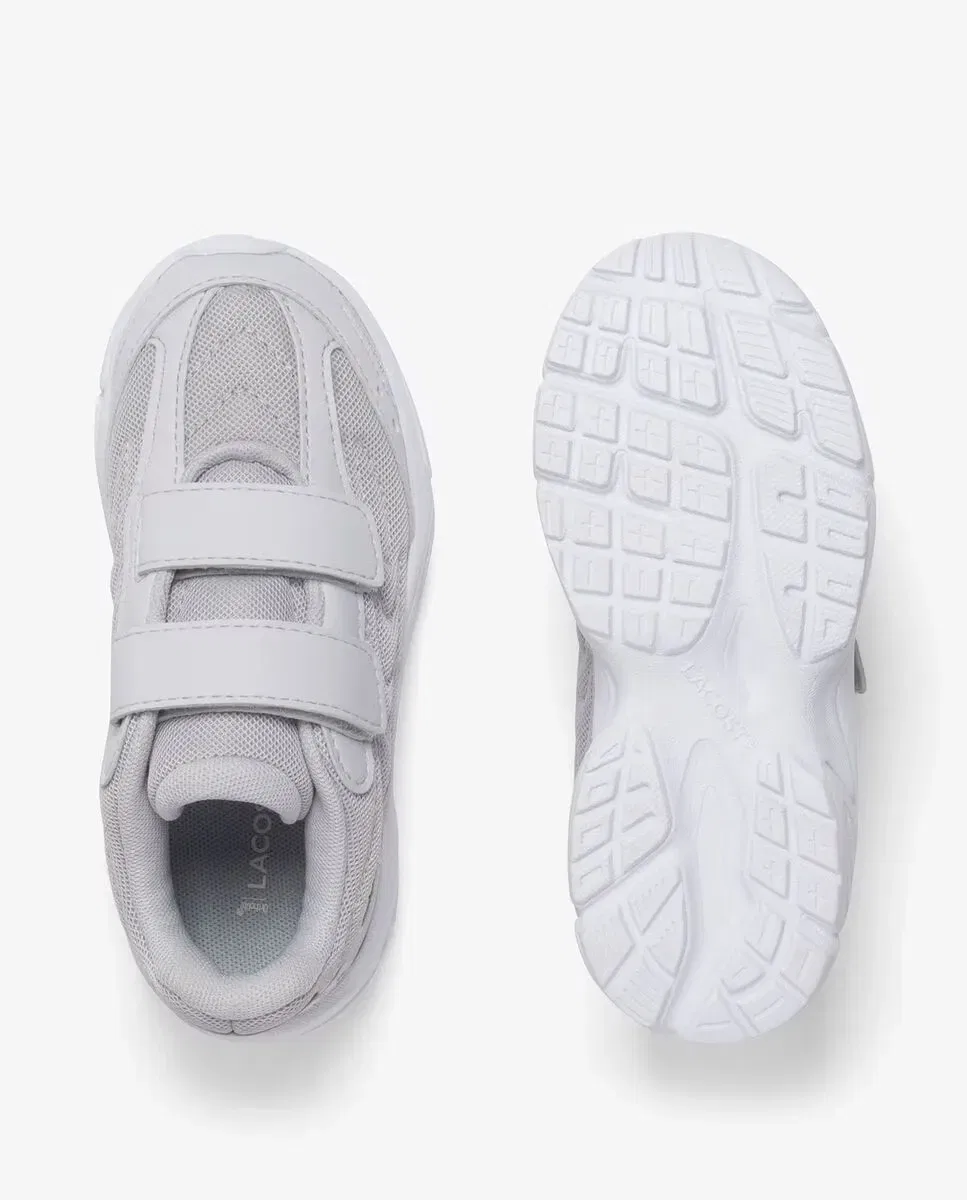 Детские кроссовки с крокодилом Storm 96 2K Lite Lacoste, Gris Claro — фото 2