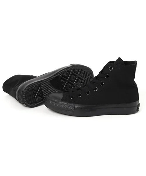 Кроссовки высокие canvas CONVERSE ALL STAR HI черные — фото 3