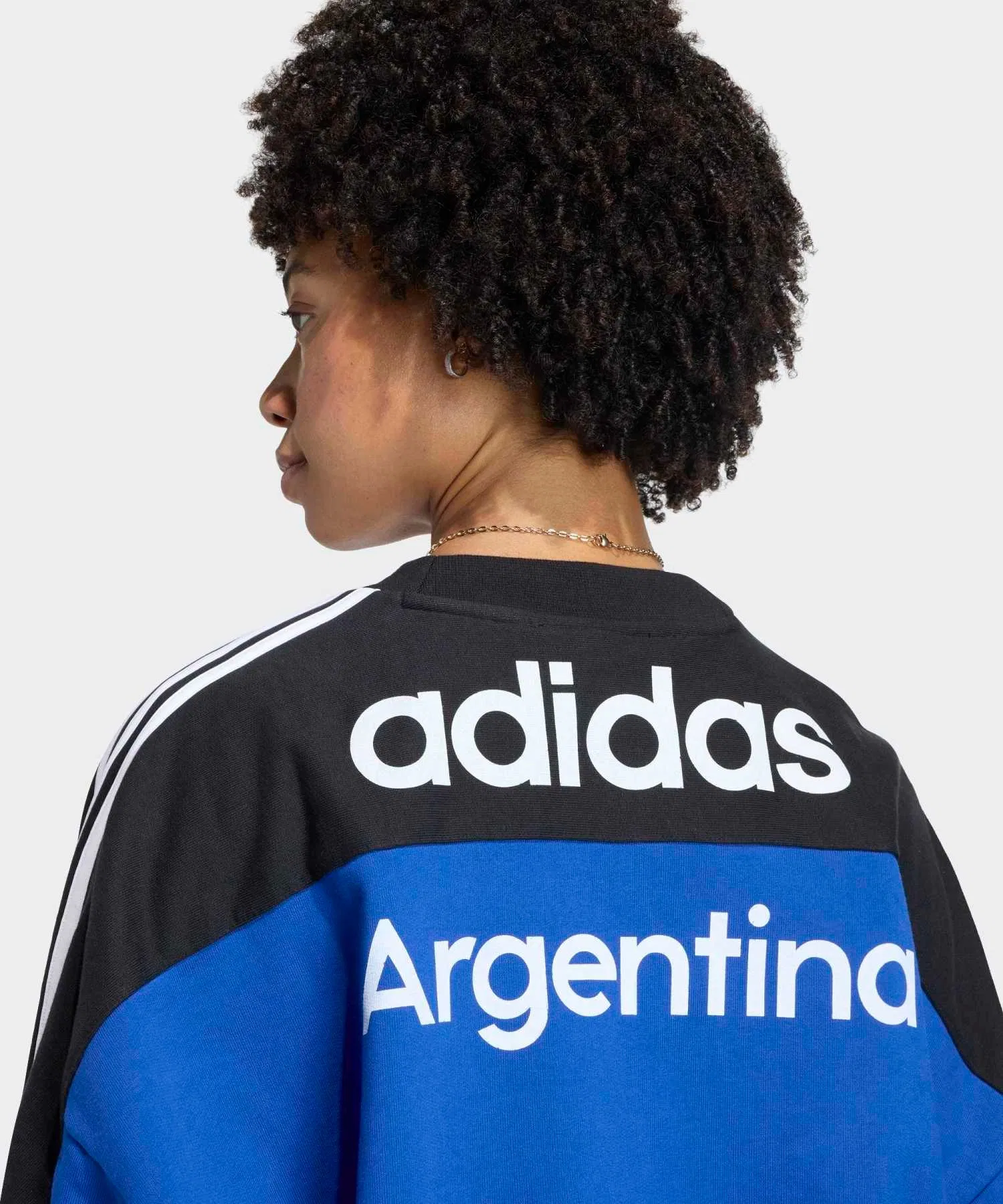 Свитшот с круглым вырезом и отложным краем / Кроссовки / adidas Originals — фото 4
