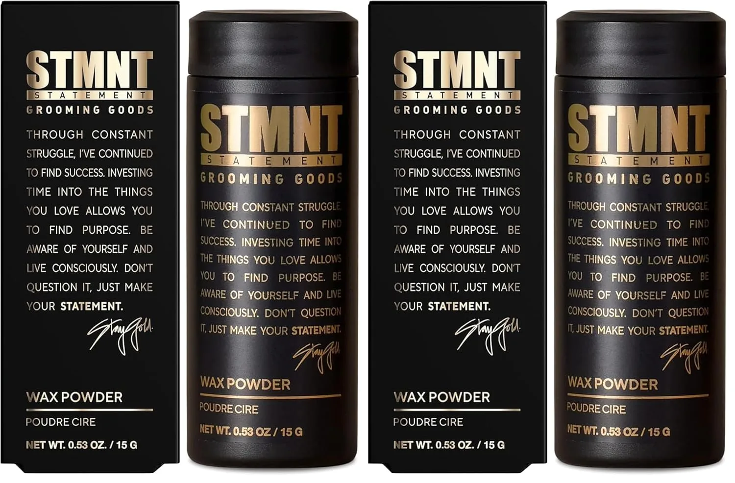 stmnt grooming goods восковая пудра, 15 г | полуматовый финиш | усиленная фиксация и объем | средняя фиксация | легко смывается | придает волосам густоту, 2 шт 30.06 г (2 шт.)