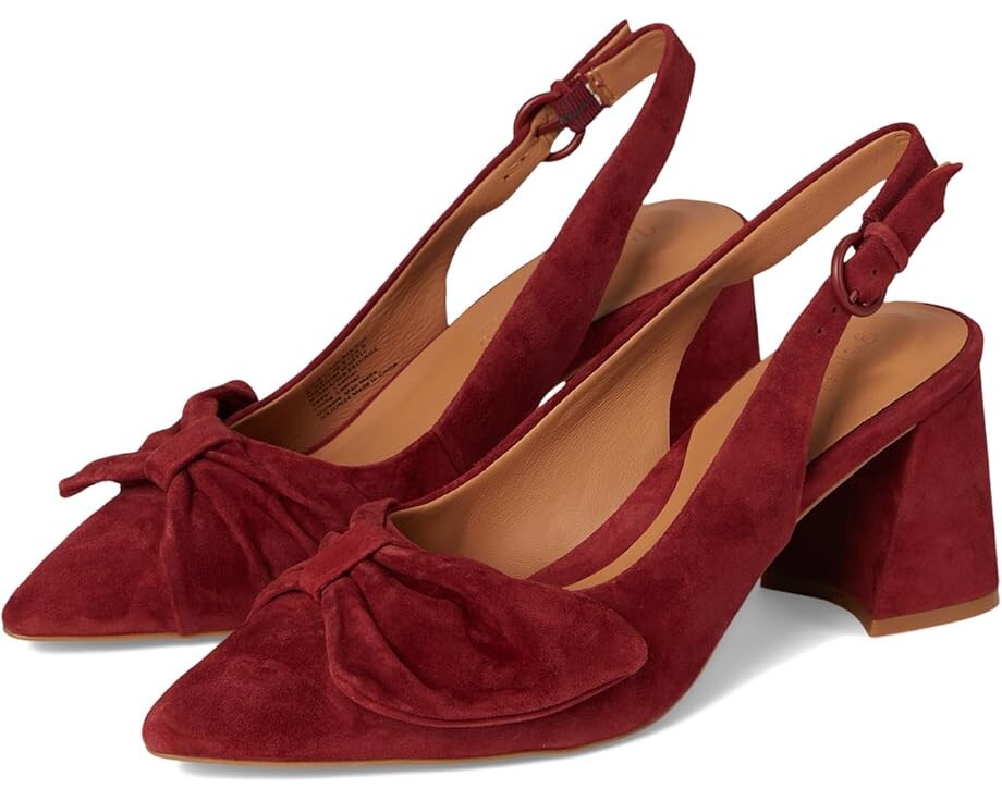 

Туфли Gentle Souls by Kenneth Cole Diana, цвет Burnt Red Suede