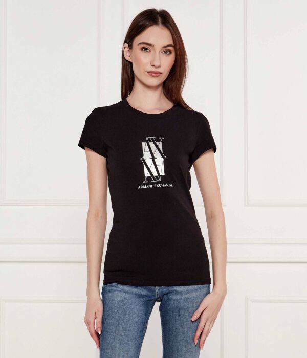 

Футболки Slim fit Armani Exchange, черный