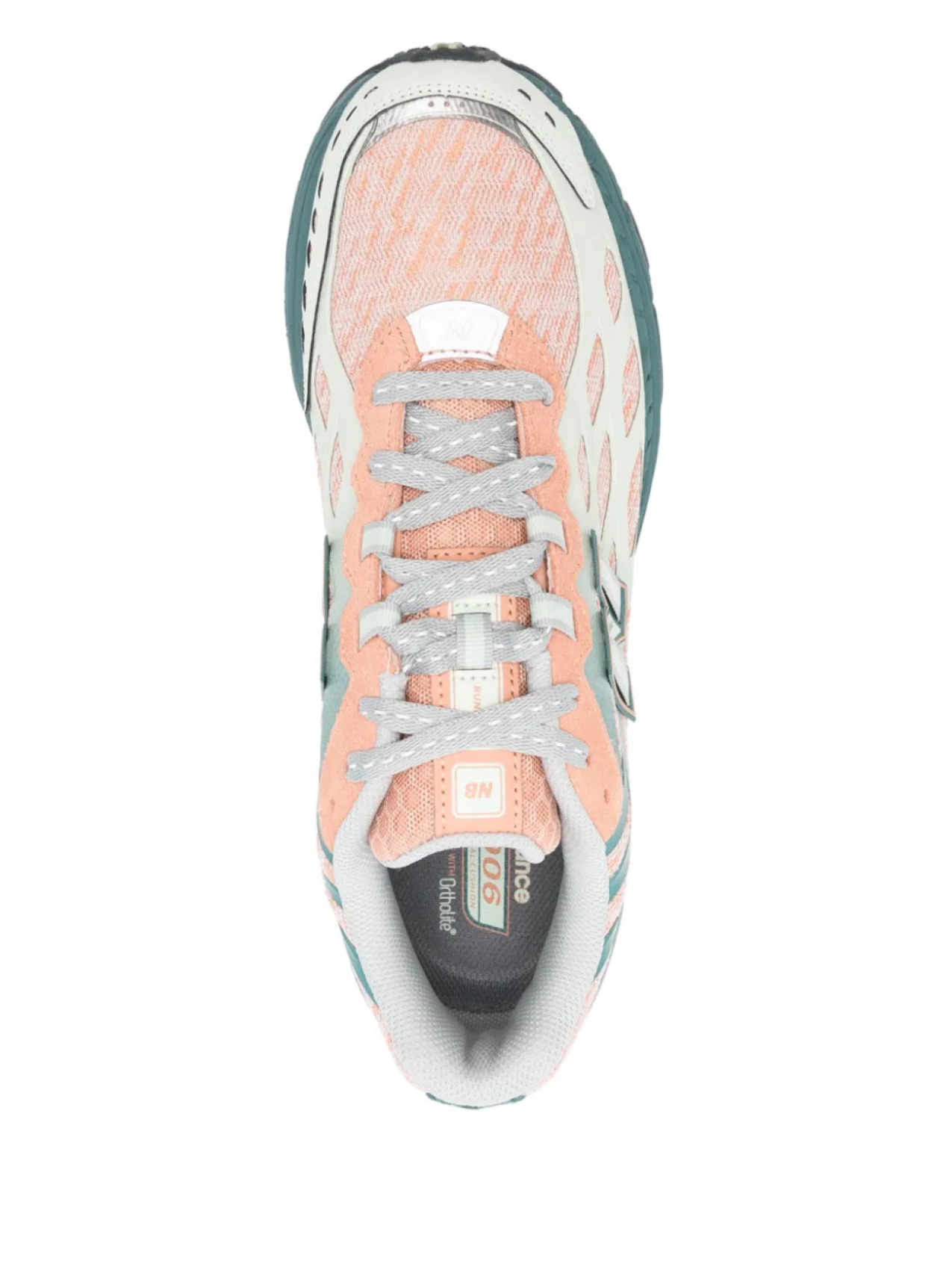 Кроссовки New Balance 1906W, зеленый — фото 4
