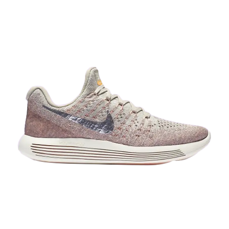 Кроссовки Nike Wmns LunarEpic Low Flyknit 2 'Pale Grey', серый