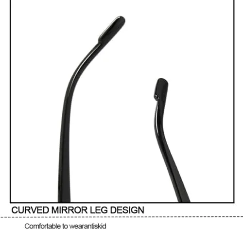 

Женские солнцезащитные очки без оправы, прямоугольной формы, модные солнцезащитные очки для женщин, классические очки с защитой от УФ-излучения UV400 MTZJH, Black