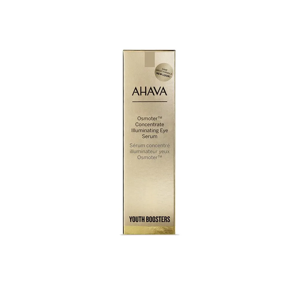 AHAVA Osmoter Concentrate Illuminating Eye Serum - шелковистая сыворотка для молодости и сияния глаз, уменьшает темные круги, с Osmoter X3 и кофеином, 15 мл — фото 4