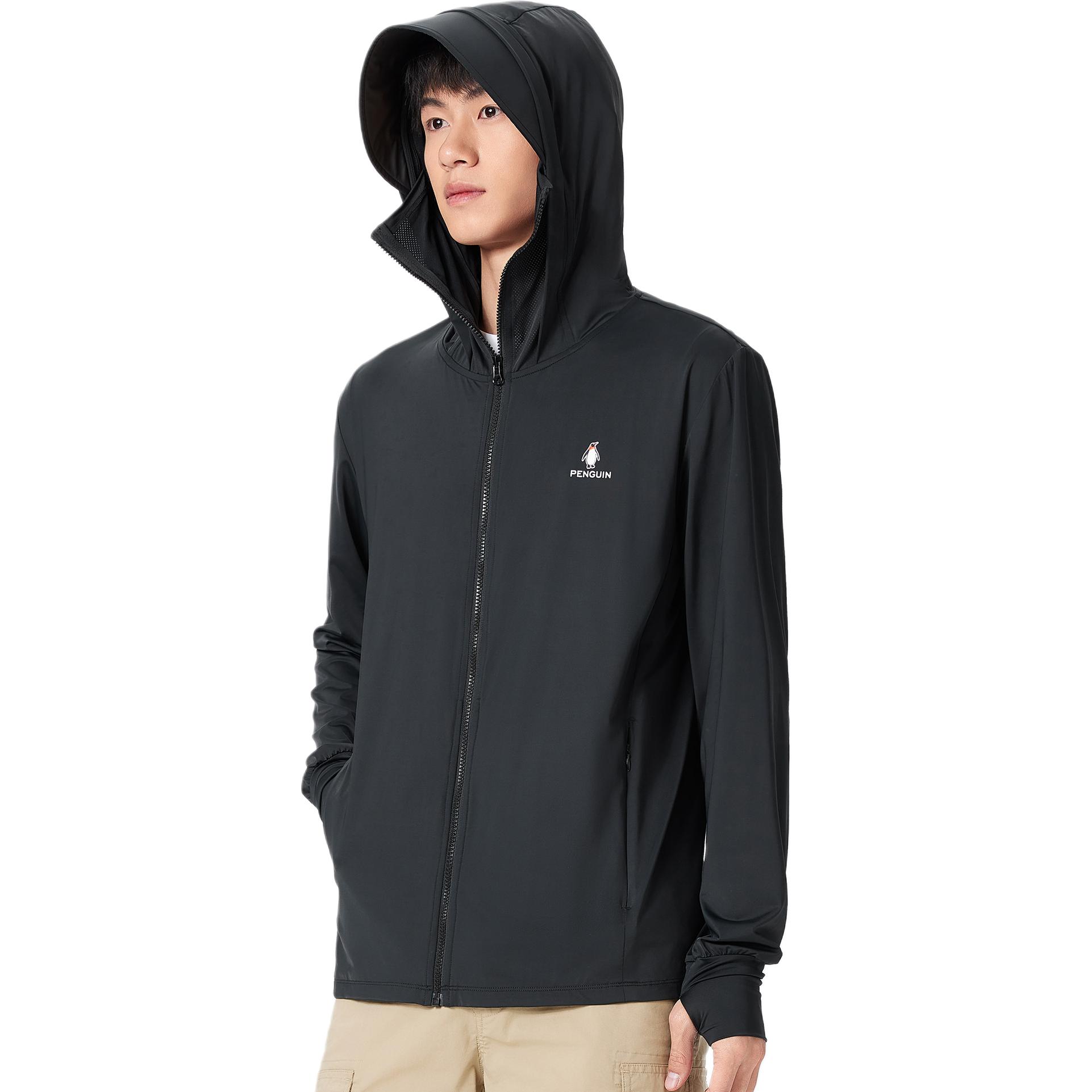 

Дышащая и быстросохнущая одежда с защитой от ультрафиолета для мужчин CAMEL, phantom черный (penguin logo)