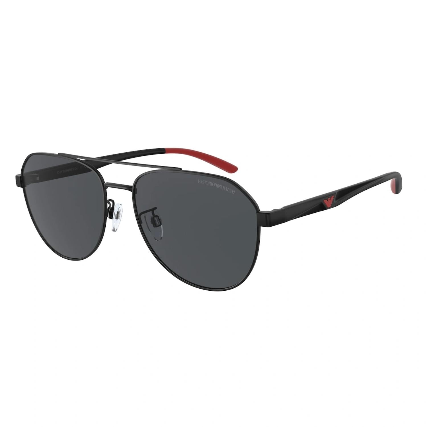 

Мужские солнцезащитные очки 0Ea2129D в матово-черной/серой оправе Emporio Armani