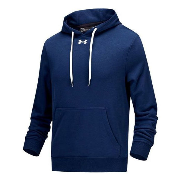 

Куртка hustle fleece hoodie 'college blue' Under Armour, синий