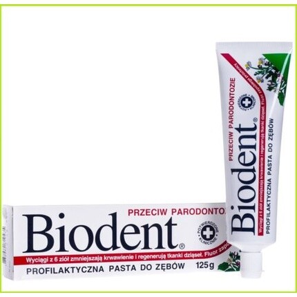 

Зубная паста против пародонтита 125г, Biodent