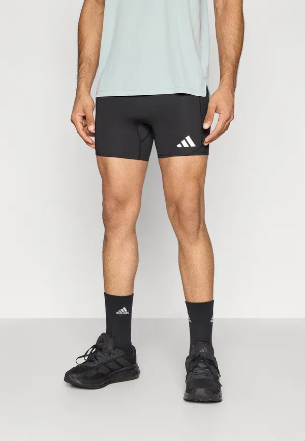 Тайтсы беговые Adidas Performance Adizero short running, черный