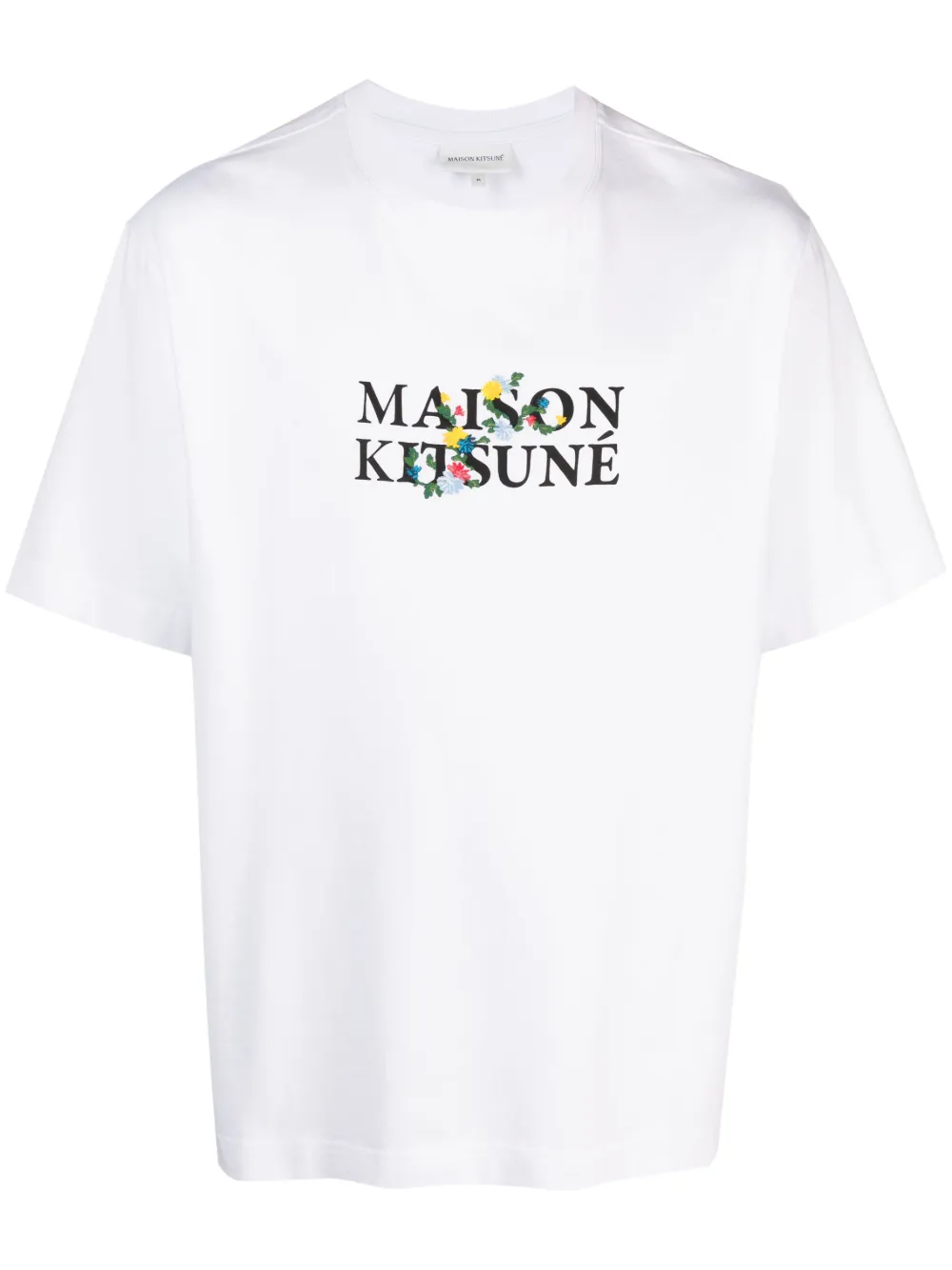 

Футболка с логотипом Maison Kitsuné, белый