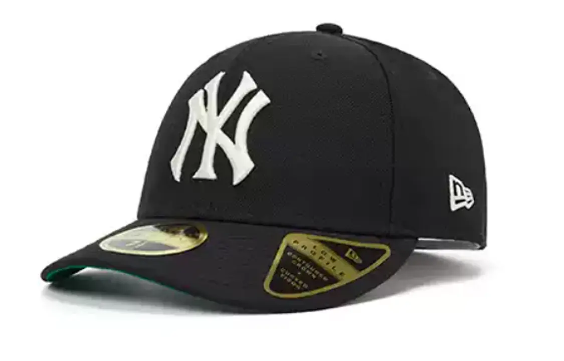 

New Era Хлопковая бейсболка унисекс черная, Black