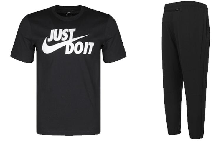 

Повседневная спортивная одежда для мужчин, черный цвет Nike, черный